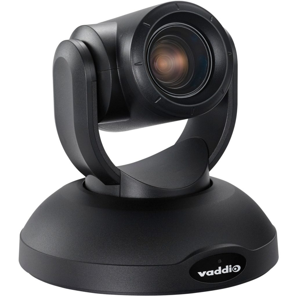 Vaddio RoboSHOT 20x Optical Zoom UHD PTZ Camera - Black