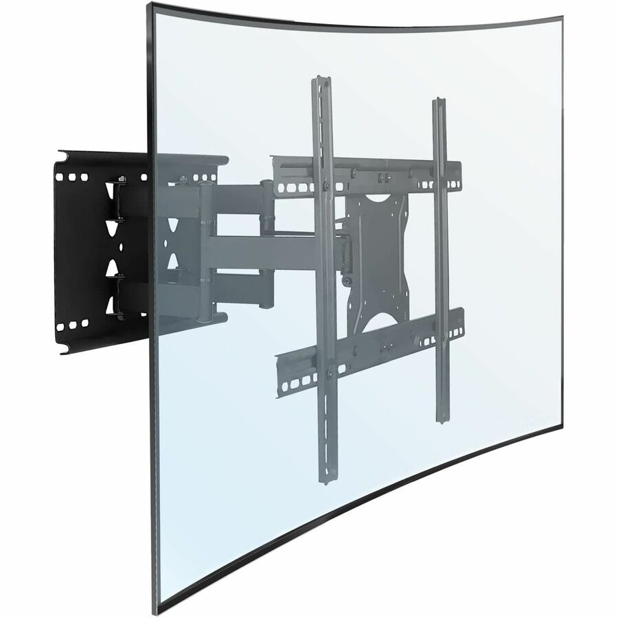 Mount-It! Mounting Extension for TV, Curved Screen Display, Flat Panel Display - Black