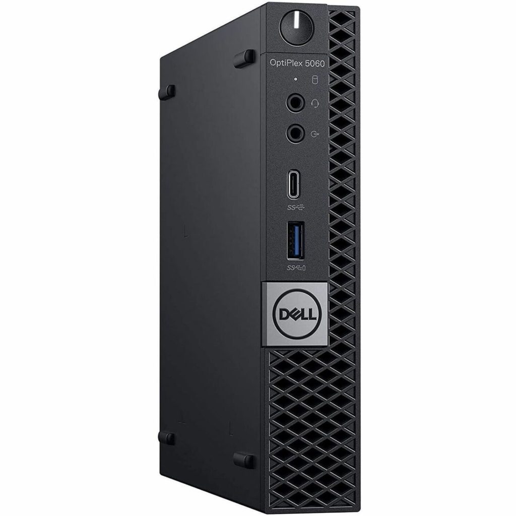 Joy Systems - Dell OptiPlex 5000 5060 Desktop Computer - Intel Core i5 8th Gen i5-8500T - 16 GB - 256 GB SSD - Micro PC - Refurbished