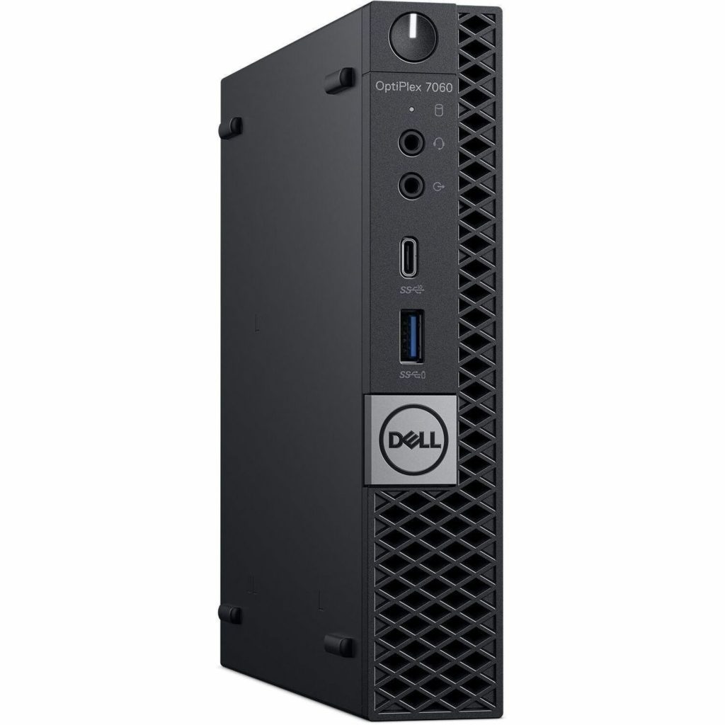 Joy Systems - Dell OptiPlex 7000 7060 Desktop Computer - Intel Core i7 8th Gen i7-8700T - 16 GB - 500 GB SSD - Micro PC - Refurbished