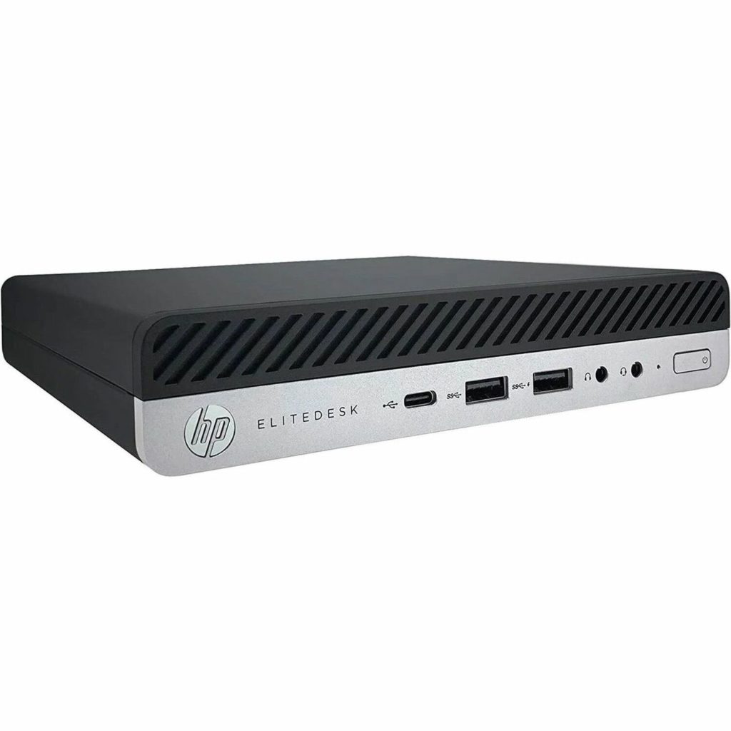 Joy Systems - HP EliteDesk 800 G4 Desktop Computer - Intel Core i5 8th Gen i5-8500T - 8 GB - 256 GB SSD - Desktop Mini - Refurbished