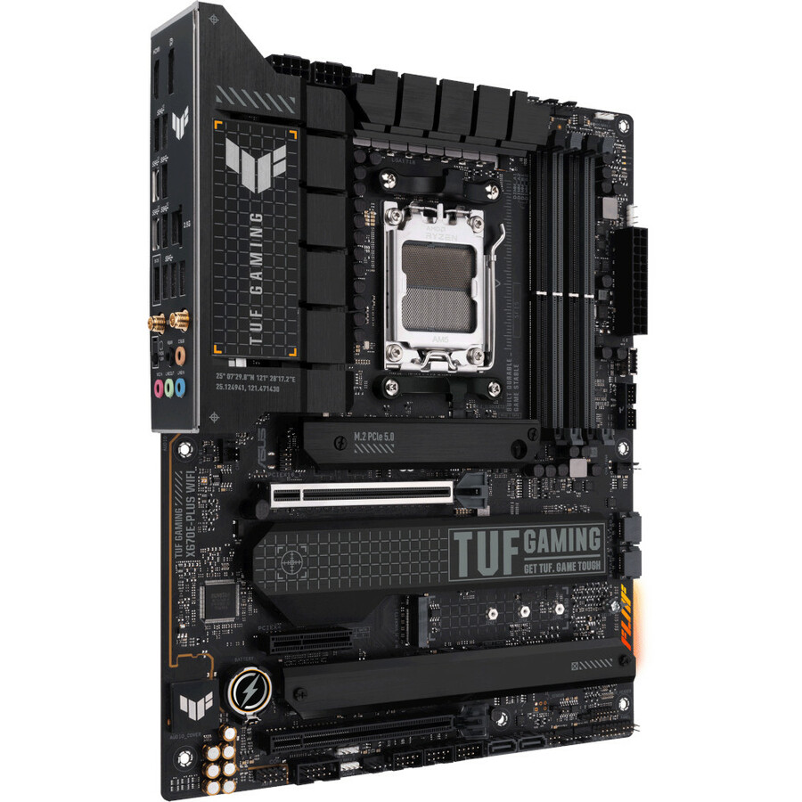 TUF GAMING X670E-PLUS WIFI Gaming Desktop Motherboard - AMD X670 Chipset - Socket AM5 - ATX