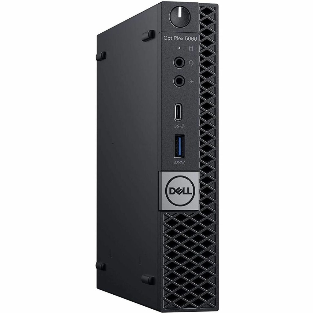 Joy Systems - Dell OptiPlex 5000 5060 Desktop Computer - Intel Core i7 8th Gen i7-8700T - 16 GB - 500 GB SSD - Micro PC - Refurbished