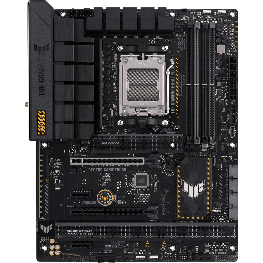 TUF GAMING B650-PLUS WIFI Gaming Desktop Motherboard - AMD B650 Chipset - Socket AM5 - ATX