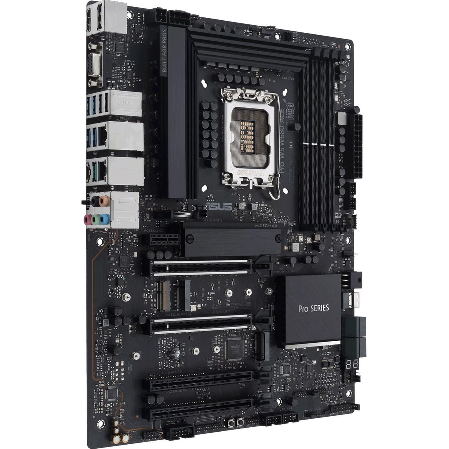 Asus Pro WS W680-ACE Workstation Motherboard - Intel W680 Chipset - Socket LGA-1700 - Intel Optane Memory Ready - ATX