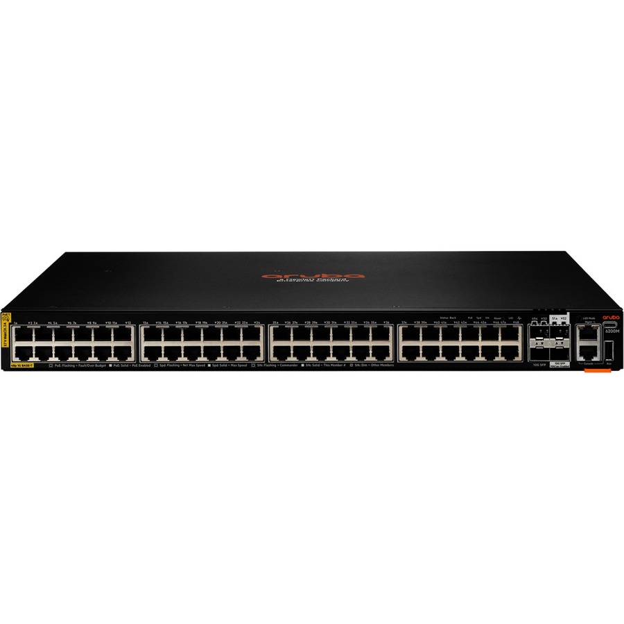 HPE 6200M 48G Class4 PoE 4SFP+ Switch