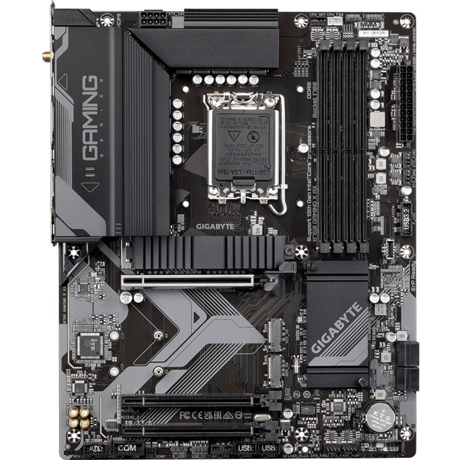 Gigabyte Ultra Durable B760 GAMING X AX Gaming Desktop Motherboard - Intel B760 Chipset - Socket LGA-1700 - ATX