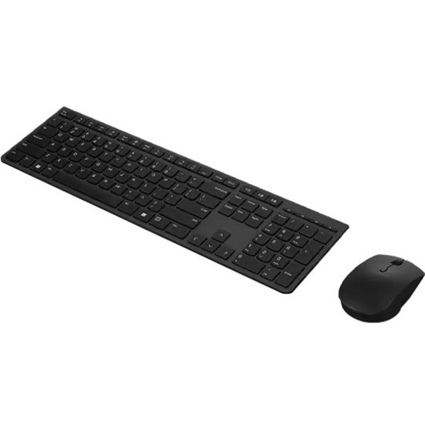 Lenovo Professional Wireless Rechargeable Combo Keyboard and Mouse-US English