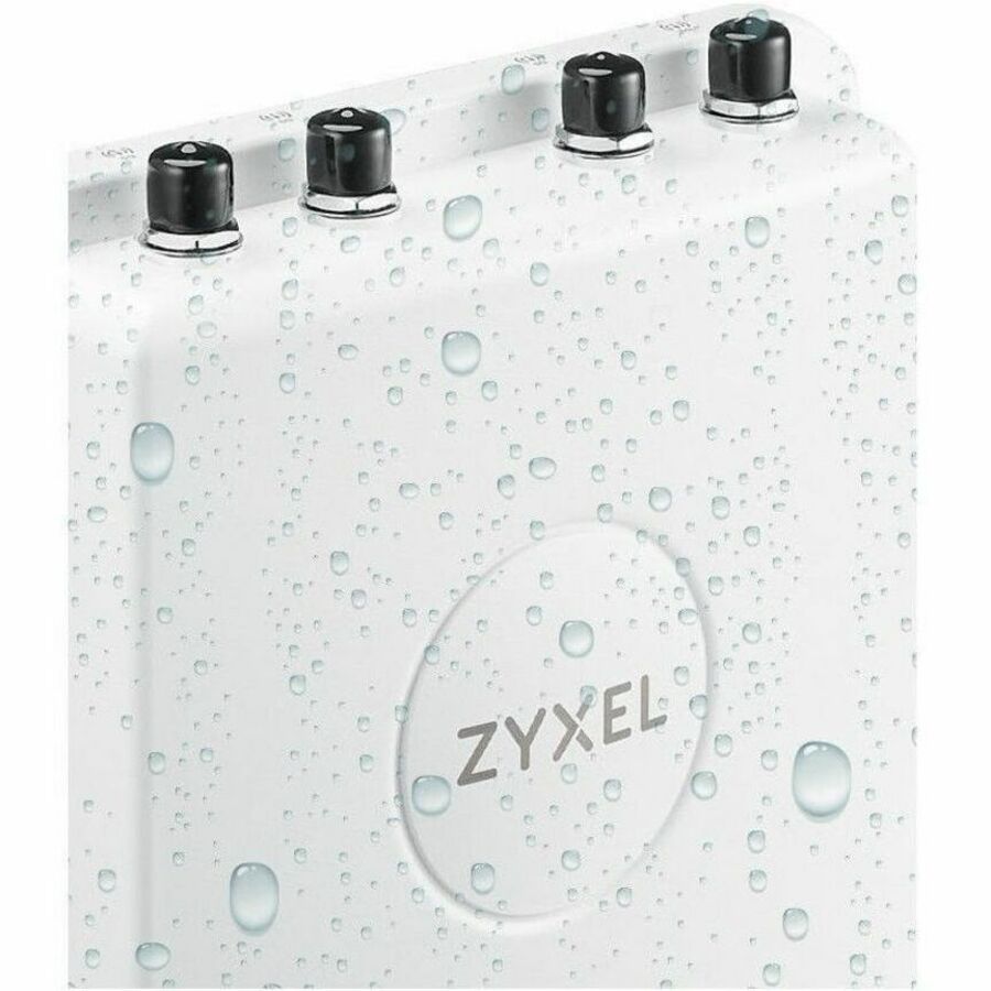 ZYXEL WAX655E Dual Band IEEE 802.11 a/b/g/n/ac/ax 5.27 Gbit/s Wireless Access Point - Outdoor