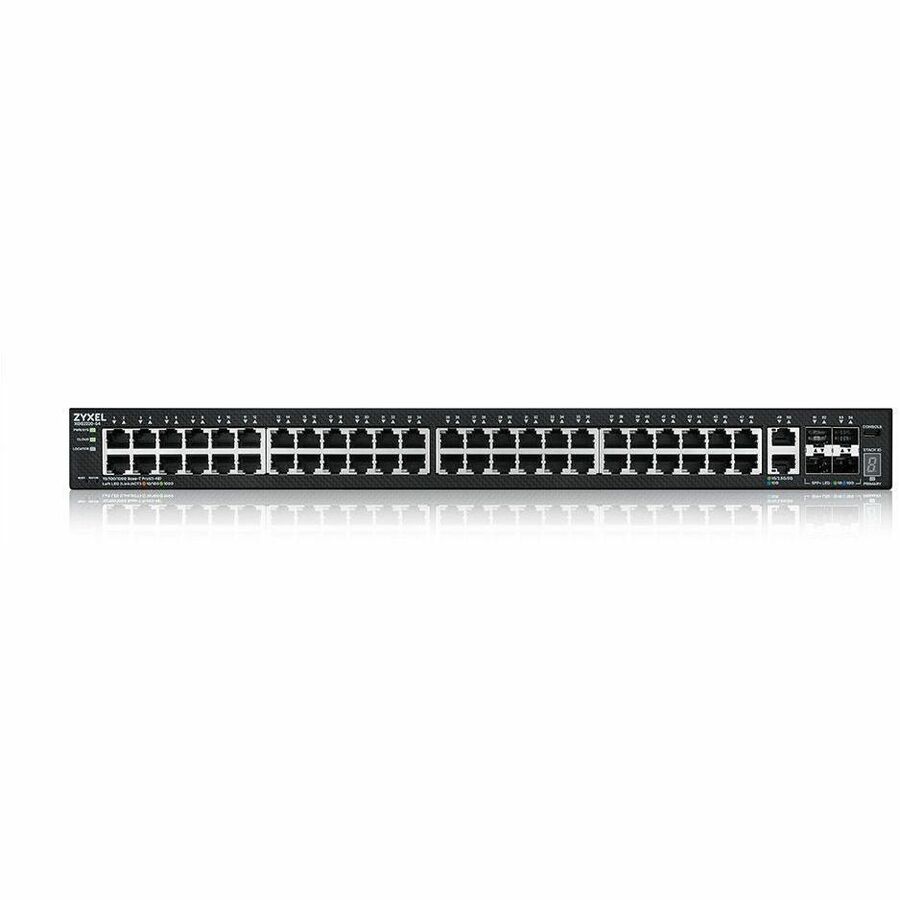 ZYXEL 48-port GbE L3 Access Switch with 6 10G Uplink