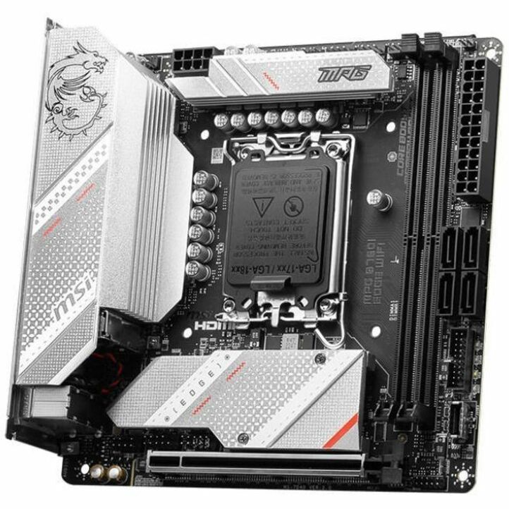 MSI MPG MPG B760I EDGE WIFI Gaming Desktop Motherboard - Intel B760 Chipset - Socket LGA-1700 - Mini ATX