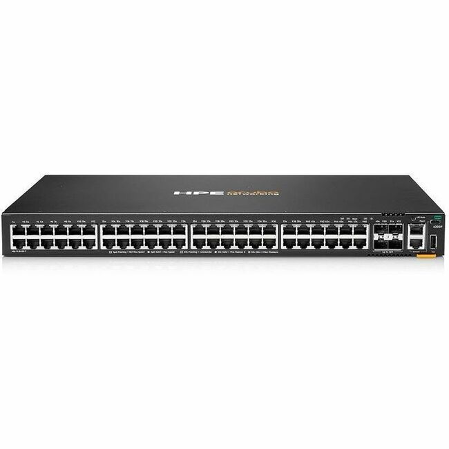 HPE CX 6200F 24G Class 4 PoE 4SFP 370W Switch