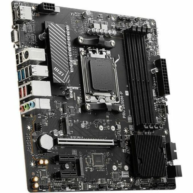 MSI B650M-P Gaming Desktop Motherboard - AMD B650 Chipset - Socket AM5 - Micro ATX