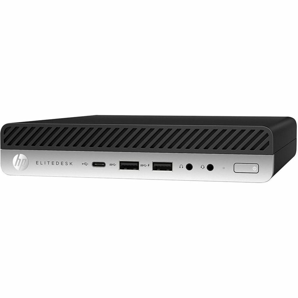 Joy Systems - HP EliteDesk 800 G3 Desktop Computer - Intel Core i7 6th Gen i7-6700T - 16 GB - 512 GB SSD - Mini PC - Refurbished