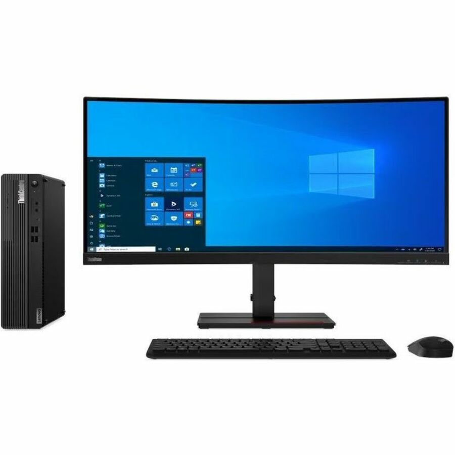 Lenovo ThinkCentre M75s Gen 2 11R8004HUS Desktop Computer - AMD Ryzen 3 PRO 5350G - 8 GB - 256 GB SSD - Small Form Factor - Black