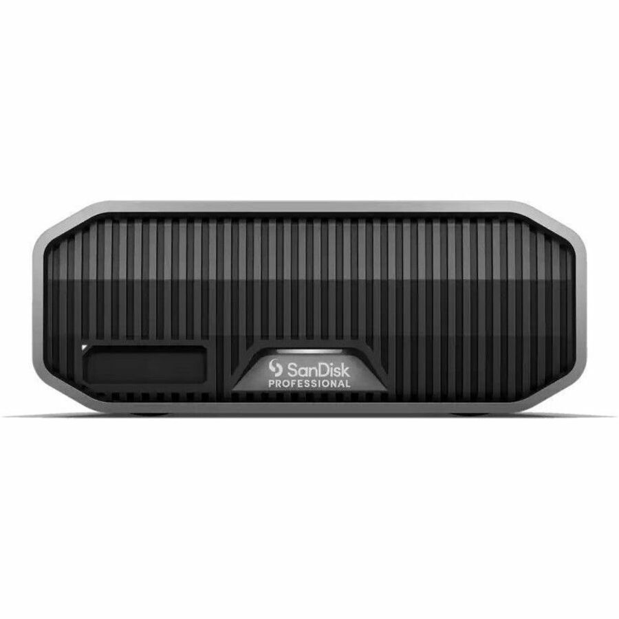 SanDisk G-DRIVE PROJECT SDPHG1H-006T-NBAAD 6 TB Portable Hard Drive - External - Gray