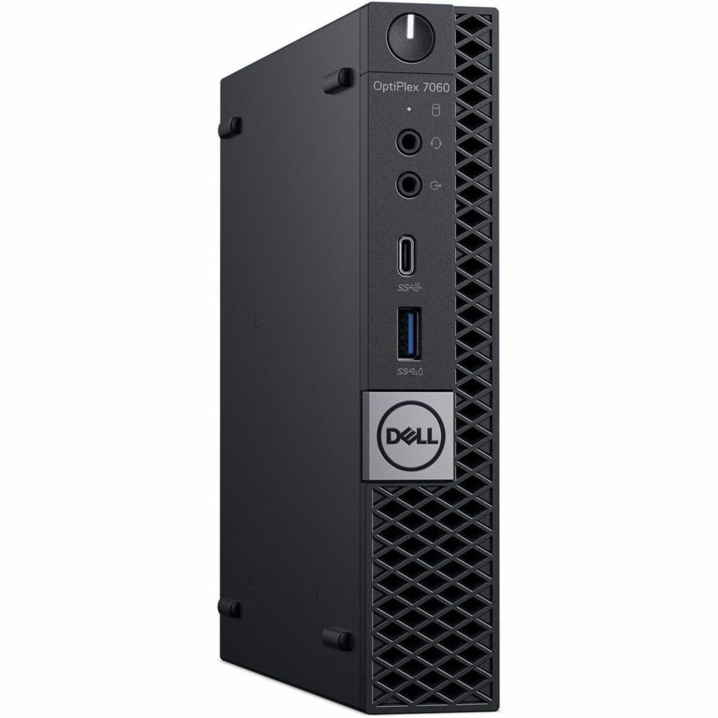 Joy Systems - Dell OptiPlex 7000 7060 Desktop Computer - Intel Core i5 8th Gen i5-8500T - 16 GB - 256 GB SSD - Micro PC - Refurbished