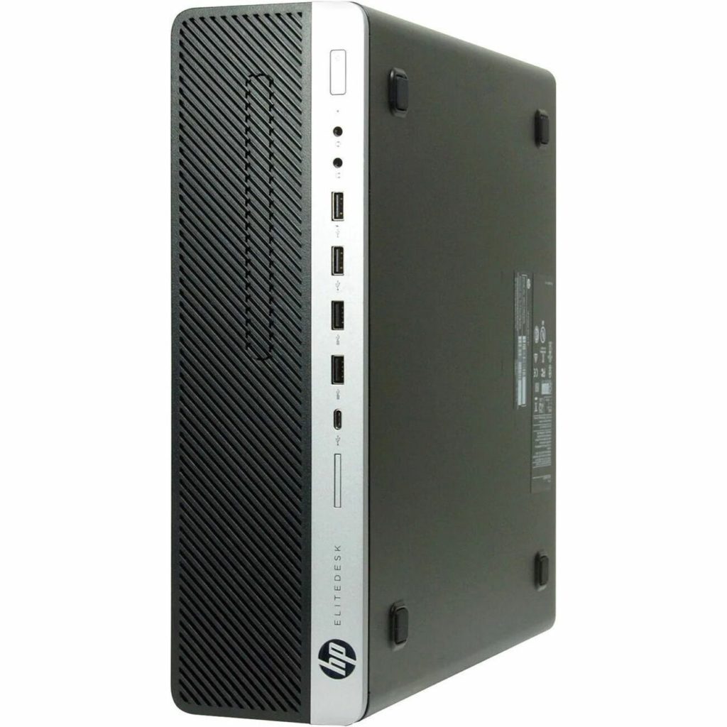 Joy Systems - HP EliteDesk 800 G3 Desktop Computer - Intel Core i5 7th Gen i5-7500 Quad-core (4 Core) 3.40 GHz - 16 GB RAM DDR4 SDRAM - 256 GB SSD - Small Form Factor - Refurbished