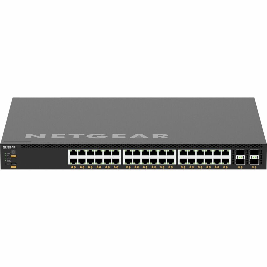 Netgear 36x10G/Multi-Gig PoE++ (280W base, up to 1,760W) and 4xSFP28 25G Managed Switch