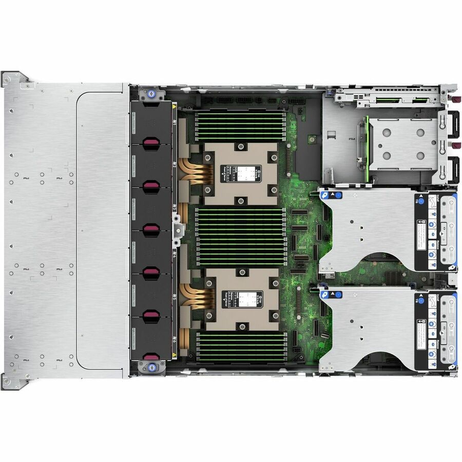 HPE ProLiant DL385 G11 2U Rack Server - 1 x AMD EPYC 9124 3 GHz - 32 GB RAM - 12Gb/s SAS Controller