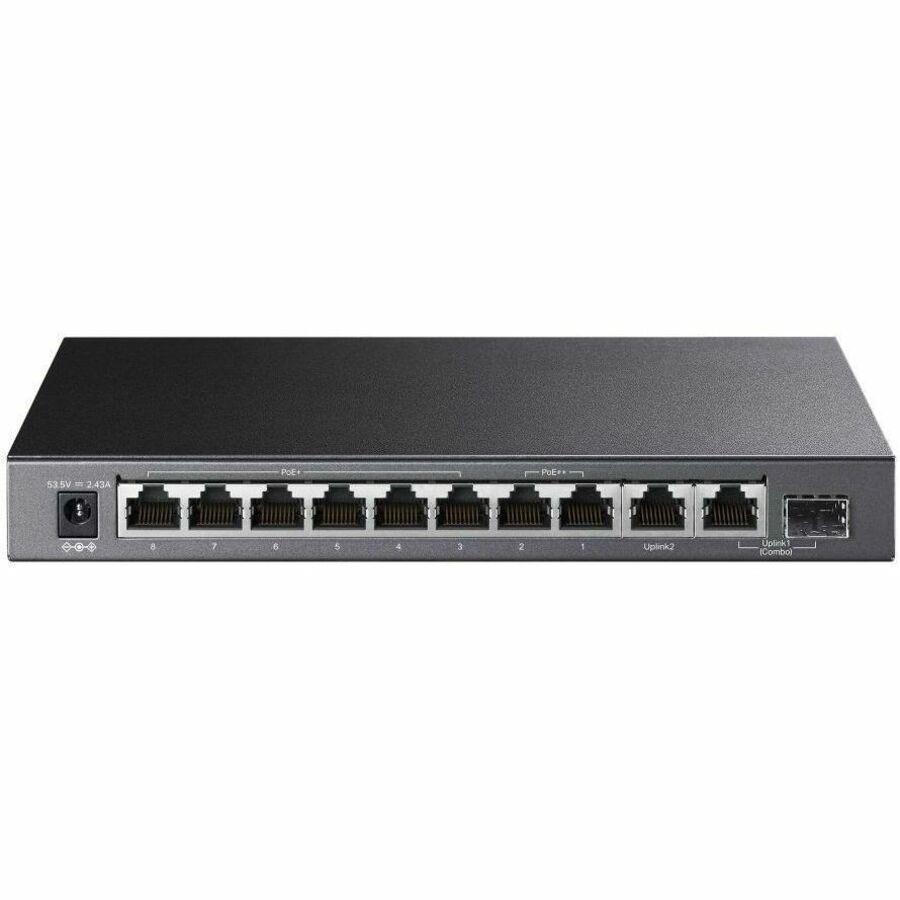 TP-Link 10-Port Gigabit Desktop Switch with 6-Port PoE+ and 2-Port PoE++