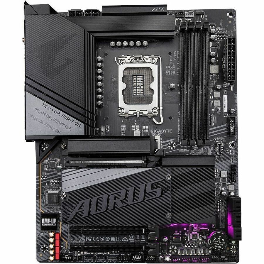 Aorus Z790 ELITE X AX Desktop Motherboard - Intel Z790 Chipset - Socket LGA-1700 - ATX