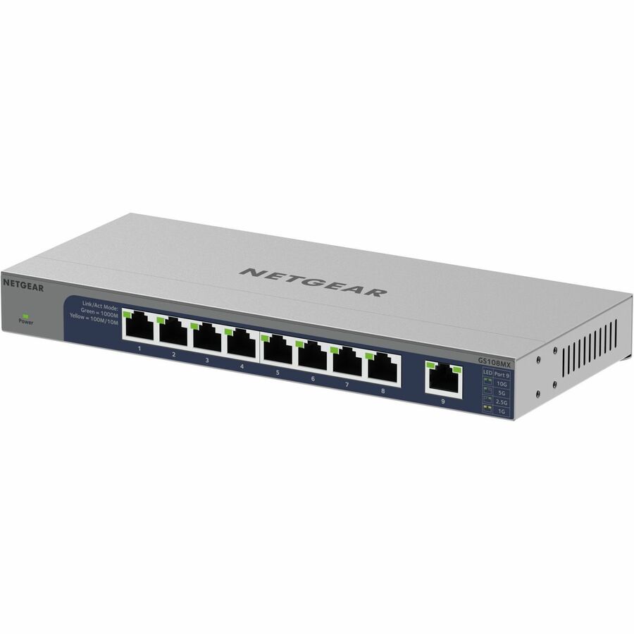 Netgear 8-Port Gigabit Ethernet Unmanaged Switch with 1 Dedicated 10G/Multi-Gig Port