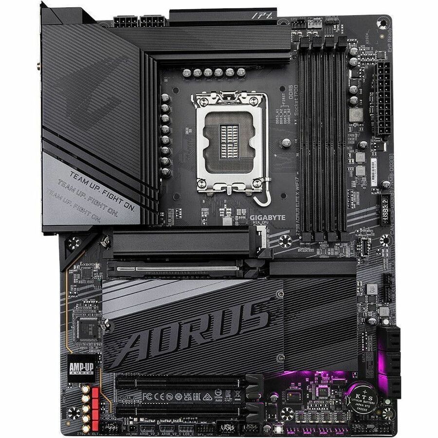 Aorus Z790 ELITE X WIFI7 Desktop Motherboard - Intel Z790 Chipset - Socket LGA-1700 - ATX