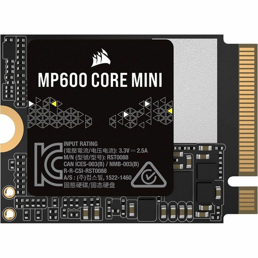 Corsair MP600 2 TB Solid State Drive - M.2 2230 Internal - PCI Express NVMe (PCI Express NVMe 4.0 x4)