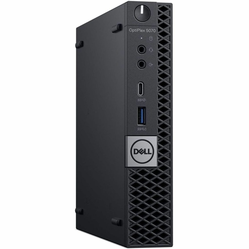 Joy Systems - Dell OptiPlex 5000 5070 Desktop Computer - Intel Core i7 9th Gen i7-9700T - 16 GB - 1 TB SSD - Micro PC - Refurbished