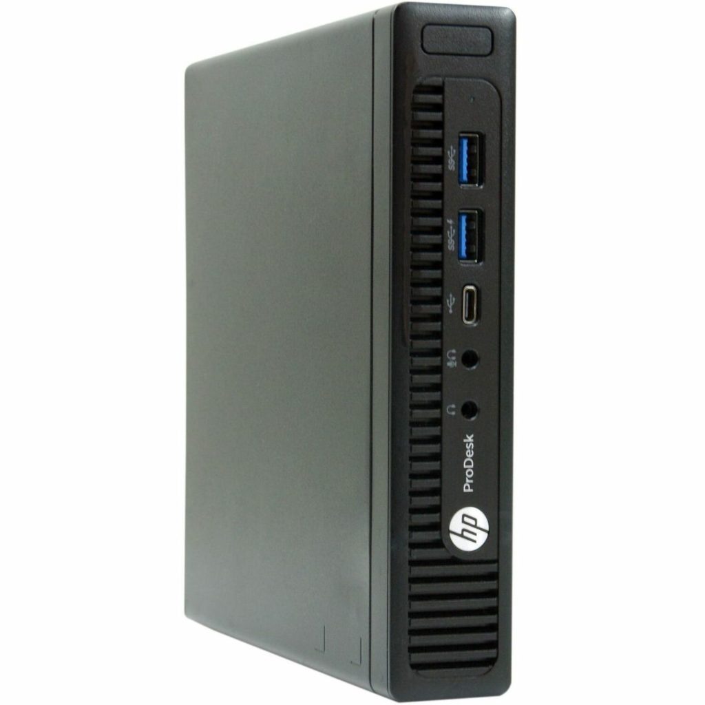 Joy Systems - HP Business Desktop ProDesk 600 G2 Desktop Computer - Intel Core i7 6th Gen i7-6700T - 16 GB - 512 GB SSD - Desktop Mini - Refurbished