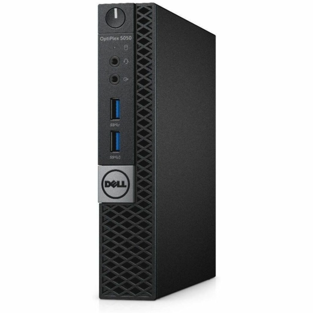 Joy Systems - Dell OptiPlex 5000 5050 Desktop Computer - Intel Core i5 6th Gen i5-6500T - 8 GB - 256 GB SSD - Micro PC - Refurbished