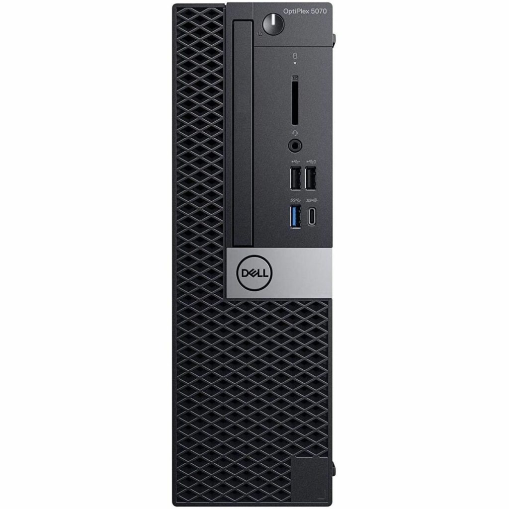 Joy Systems - Dell OptiPlex 5000 5070 Desktop Computer - Intel Core i7 9th Gen i7-9700 - 16 GB - 500 GB SSD - Small Form Factor - Refurbished