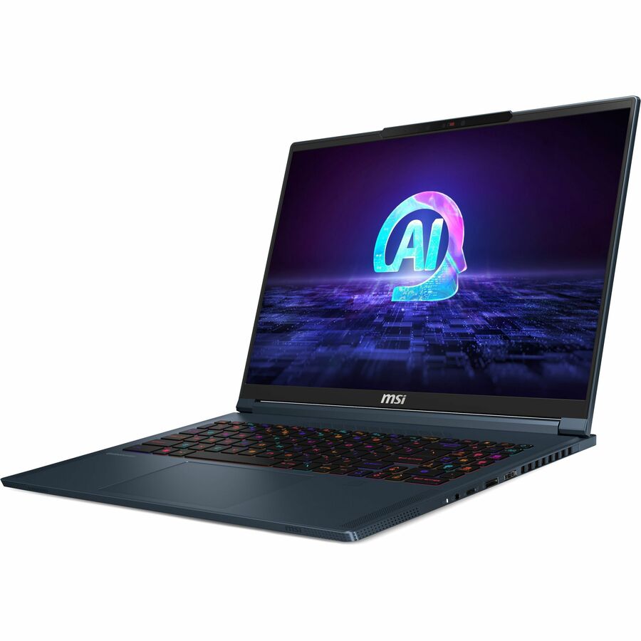 MSI Stealth AI 16 in QHD+ 240Hz Gaming Laptop, Intel Core Ultra7-155H, RTX 4070, 96GB, 1TB SSD - Win 11PRO