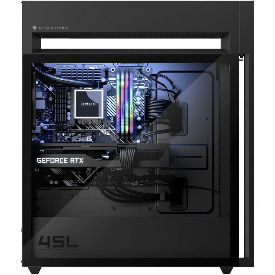 OMEN GT22-2000i GT22-2050 Gaming Desktop Computer - Intel Core i7 14th Gen i7-14700K - 16 GB - 1 TB SSD - Tower - Black, Dark Chrome