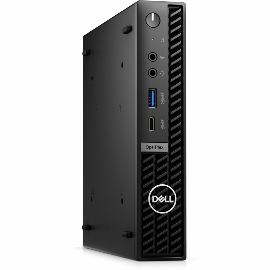 Dell OptiPlex 7000 7020 Plus Desktop Computer - Intel Core i5 14th Gen i5-14500T - vPro Technology - 16 GB - 256 GB SSD - Micro PC - Black