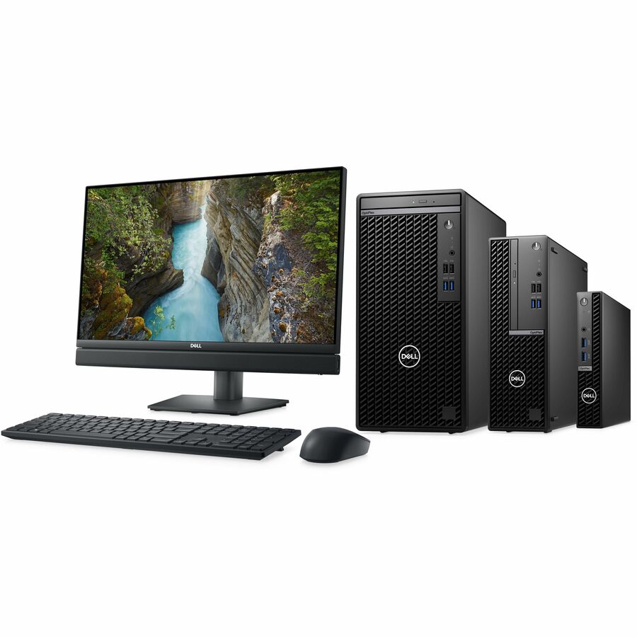 Dell OptiPlex 7000 7020 Desktop Computer - Intel Core i5 14th Gen i5-14500 - vPro Technology - 16 GB - 512 GB SSD - Tower - Black