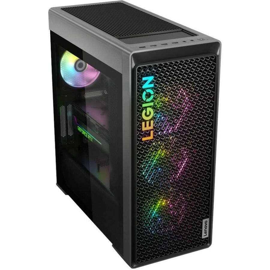 Lenovo Legion T7 34IRZ8 90V6000NUS Gaming Desktop Computer - Intel Core i9 14th Gen i9-14900KF - 32 GB - 2 TB SSD - Tower - Storm Gray