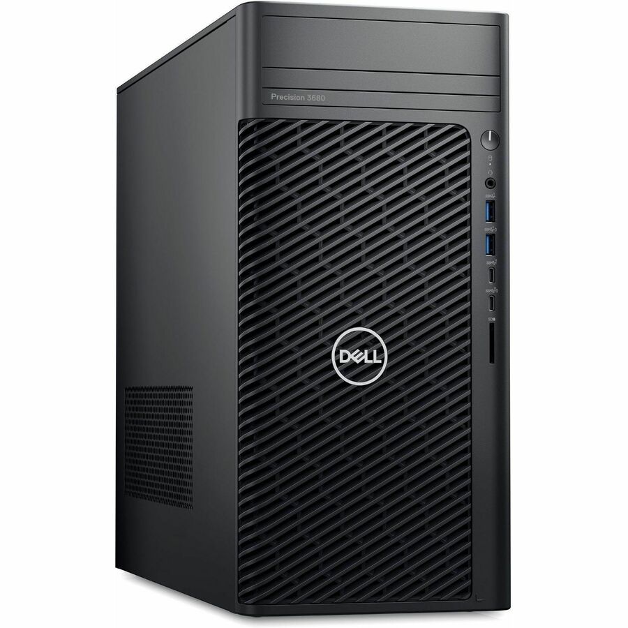 Dell Precision 3000 3680 Workstation - Intel Core i7 14th Gen i7-14700 - vPro Technology - 16 GB - 512 GB SSD - Tower - Black