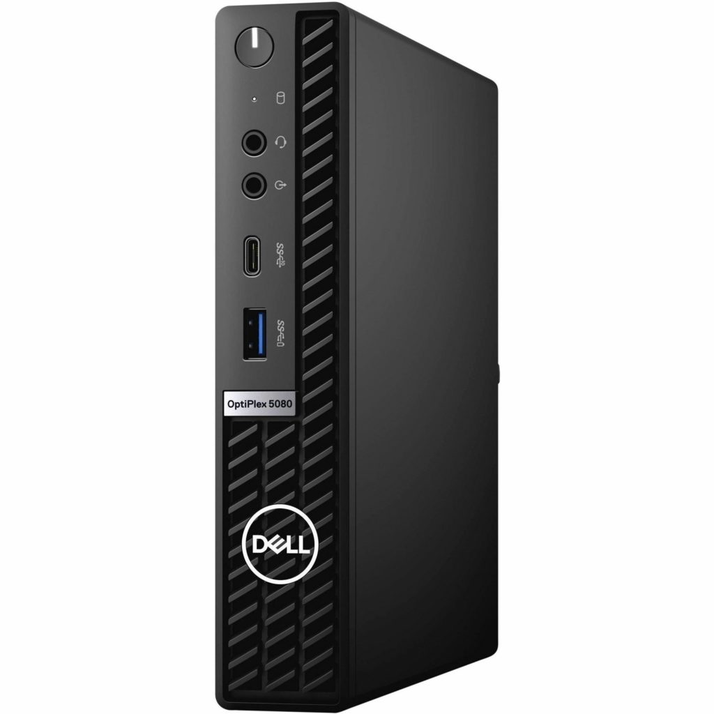 Joy Systems - Dell OptiPlex 5000 5080 Desktop Computer - Intel Core i5 10th Gen i5-10500T - 16 GB - 256 GB SSD - Micro PC - Refurbished