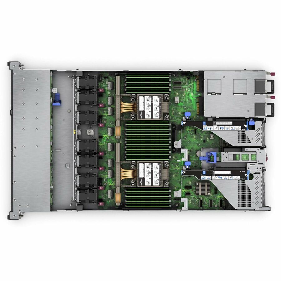 HPE ProLiant DL360 Gen11 1U Rack Server - 1 x Intel Xeon Silver 4510 2.4 GHz - 64 GB RAM - 2.4 TB HDD - (2 x 1.2TB) HDD Configuration - Serial ATA/600, 12Gb/s SAS Controller - Smart Choice