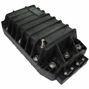 Eaton Tripp Lite Series Fiber Splice Horizontal Enclosure - 4 Splicing Trays, 96 Fiber Capacity, IP68 Rated