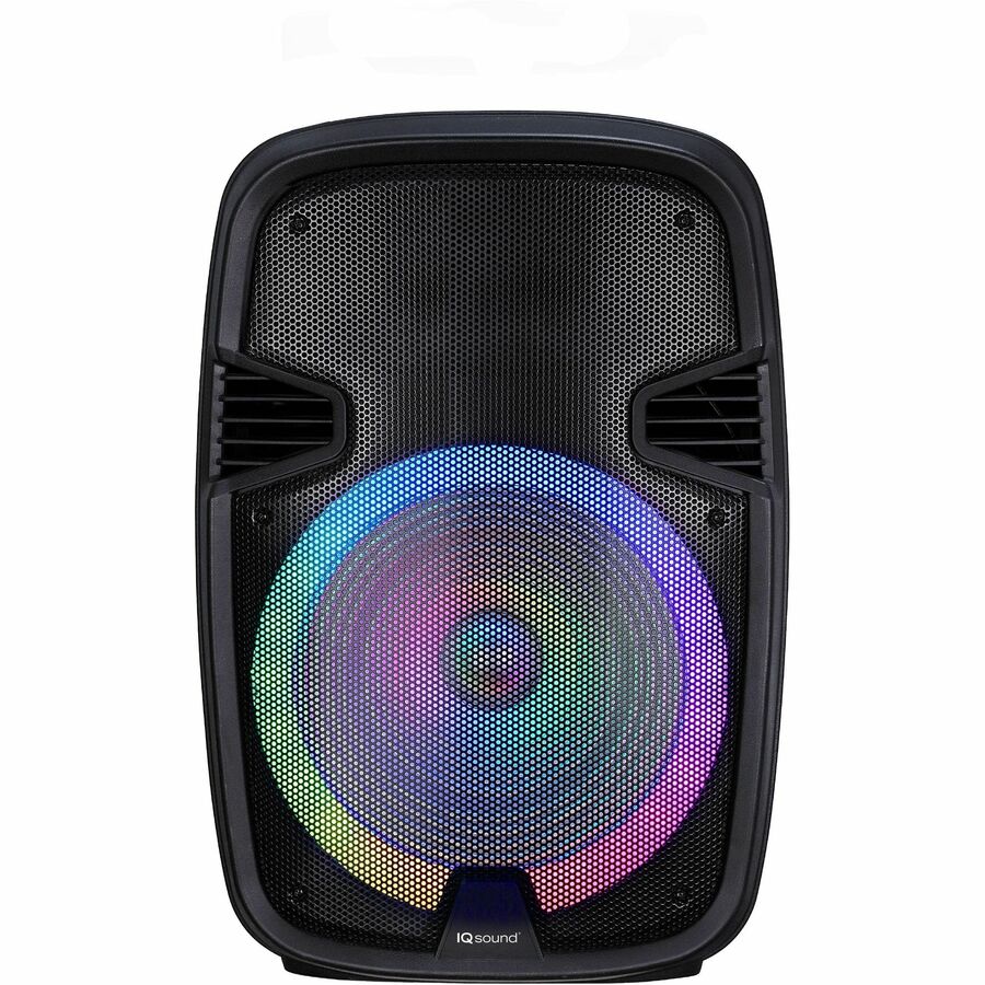 IQ Sound IQ-5715DJBT Portable Bluetooth Speaker System - Black