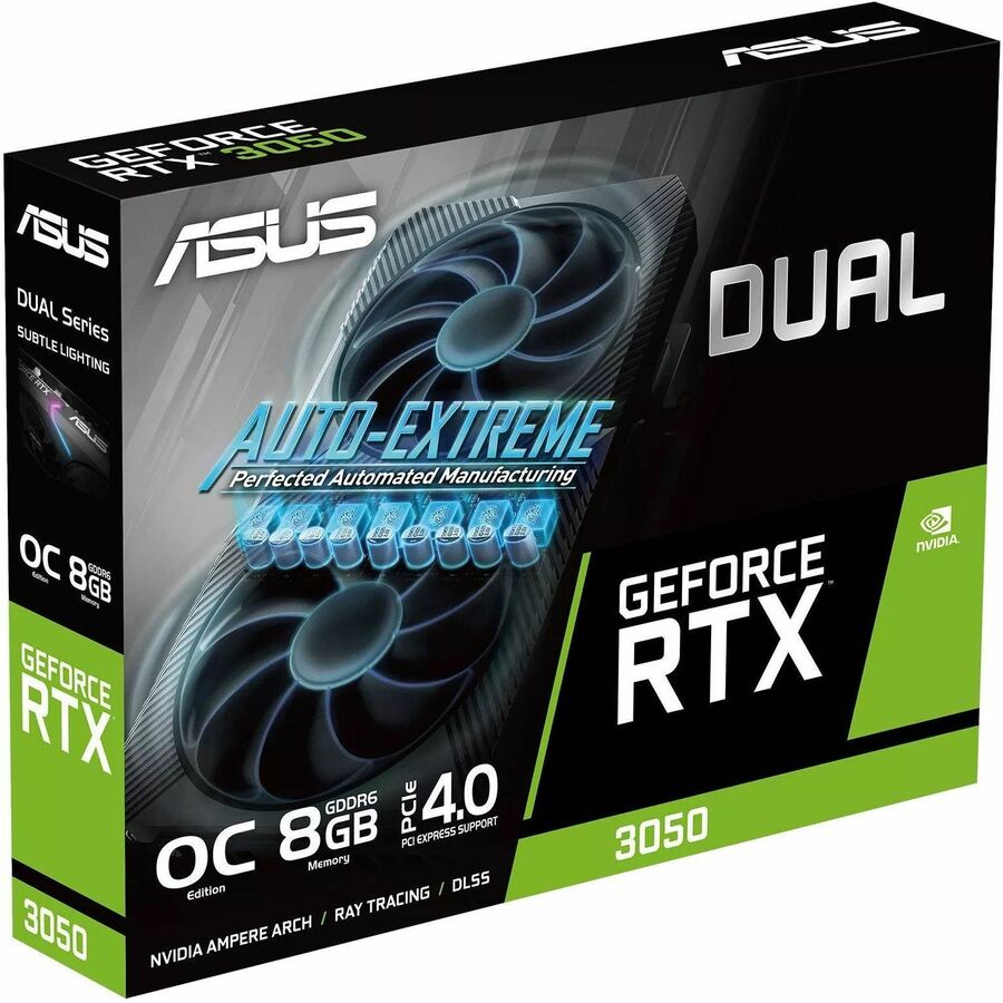 Asus NVIDIA GeForce RTX 3050 Graphic Card - 8 GB GDDR6