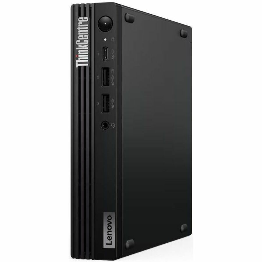 Lenovo ThinkCentre M70q Gen 5 12TD001KUS Desktop Computer - Intel Core i7 14th Gen i7-14700T - vPro Technology - 16 GB - 512 GB SSD - Tiny - Black