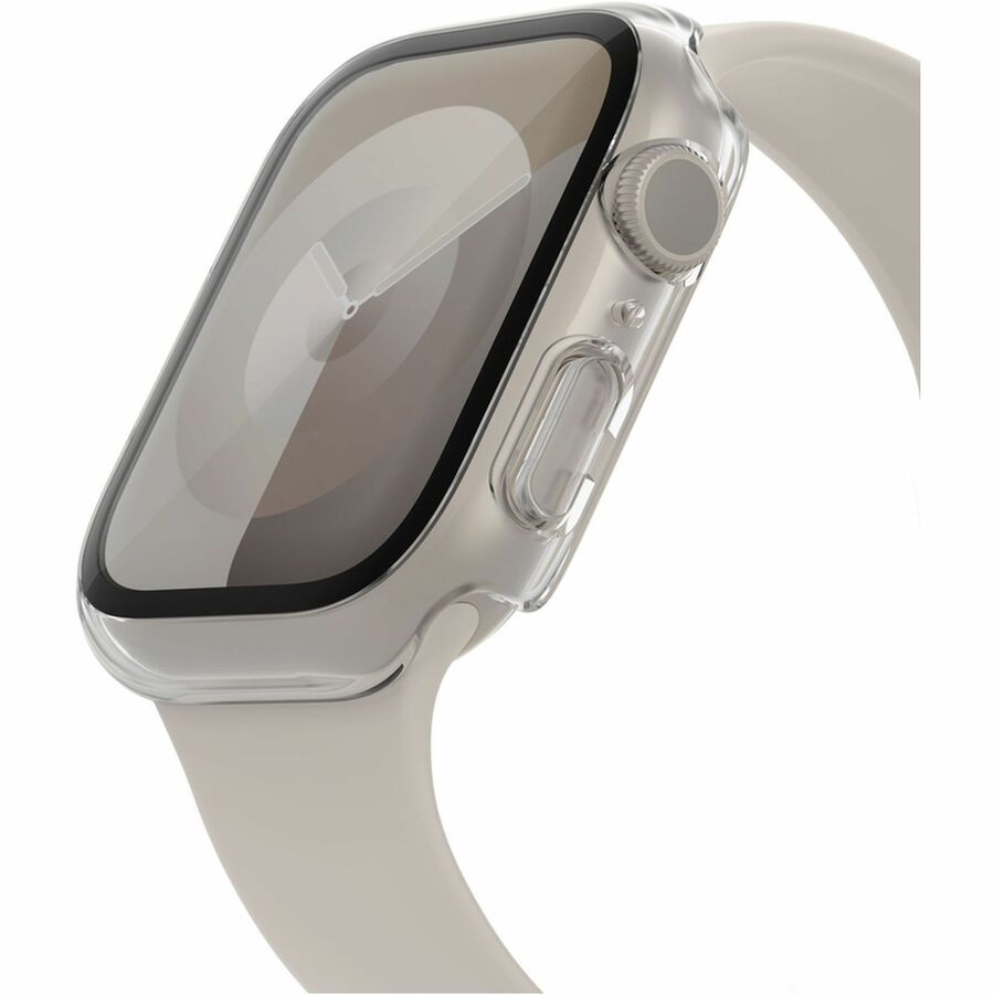 Belkin TemperedCurve 2-in-1 Treated Screen Protector + Bumper for Apple Watch Series 8 Clear