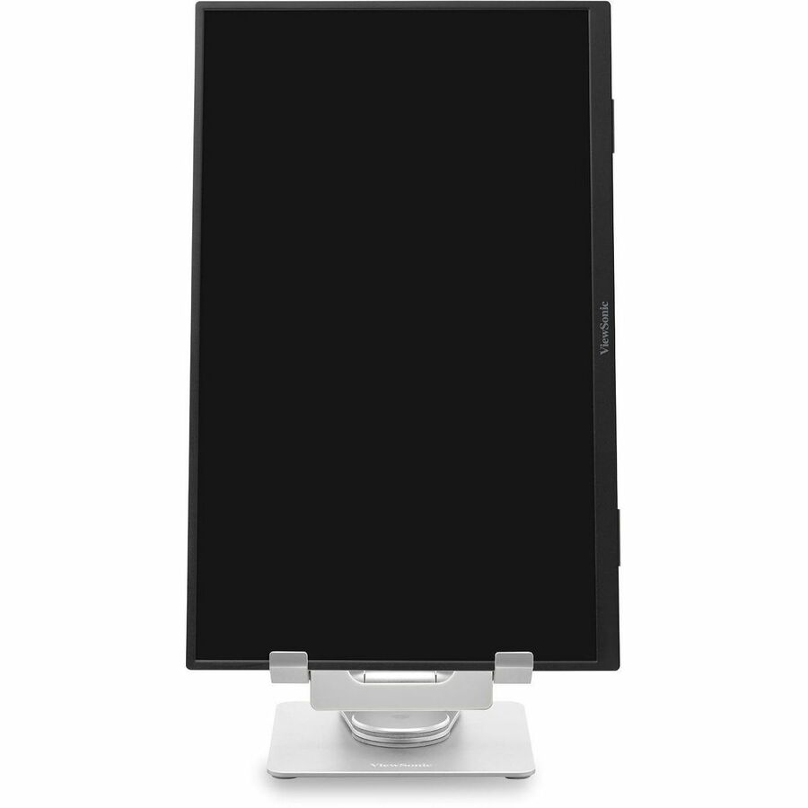 ViewSonic LCD-STND-001 Portable Monitor Stand with 360 Swivel, Tilt, and Height Adjustment for 2 Monitors up to 17 Inches Each