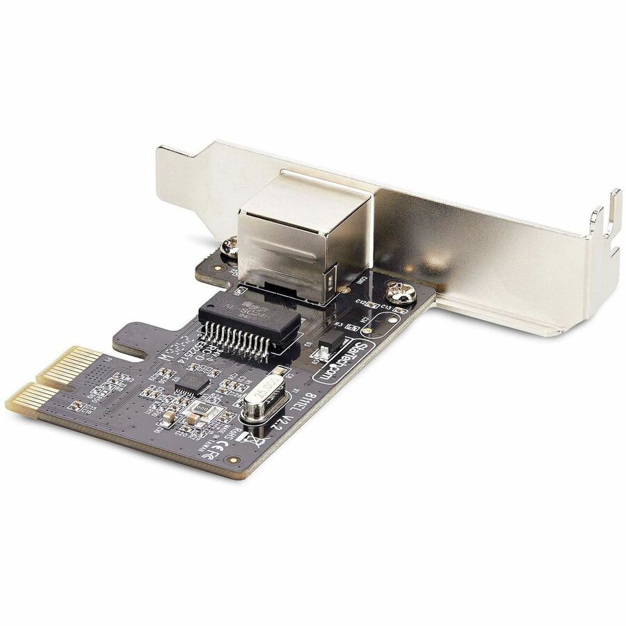 StarTech.com 1-Port Gigabit PCIe Network Adapter Card, Low-Profile 10/100/1000Mbps PCI Express NIC, Realtek RTL8111H, TAA Compliant