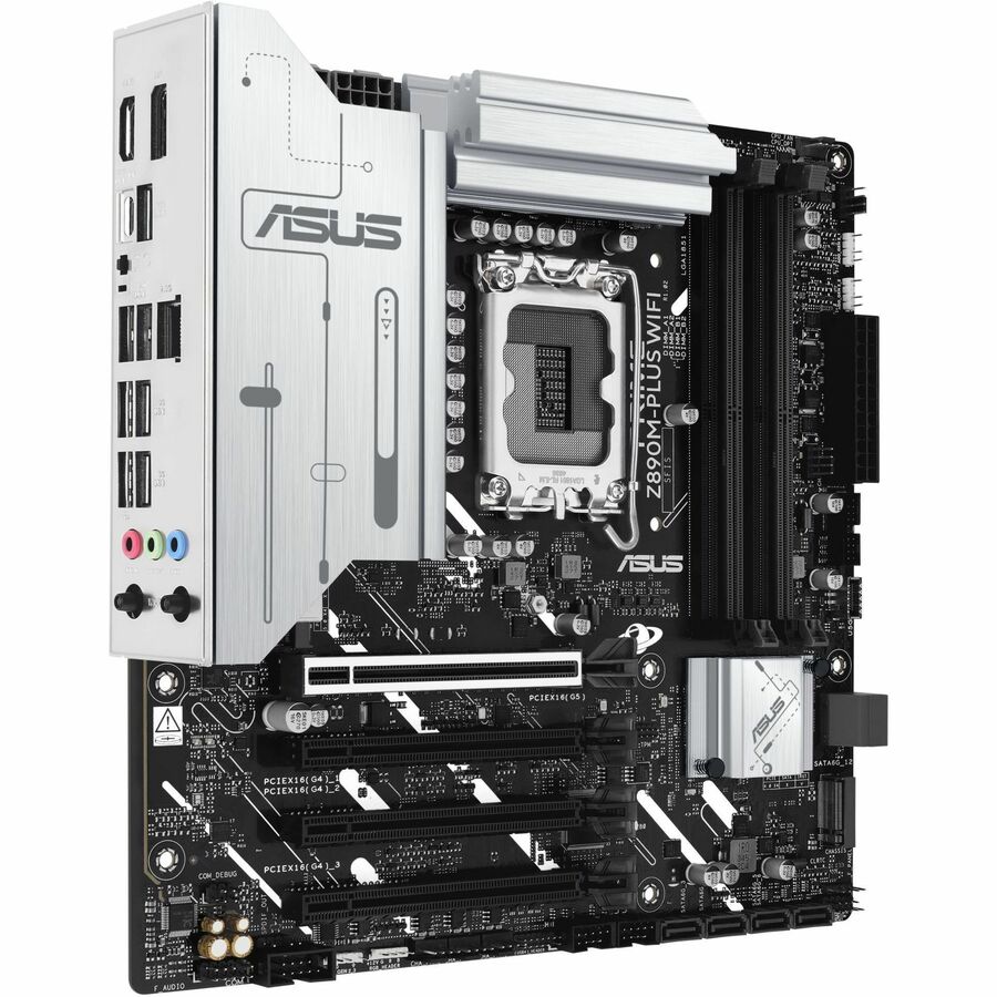 Asus Prime PRIME Z890M-PLUS WIFI Gaming Desktop Motherboard - Intel Z890 Chipset