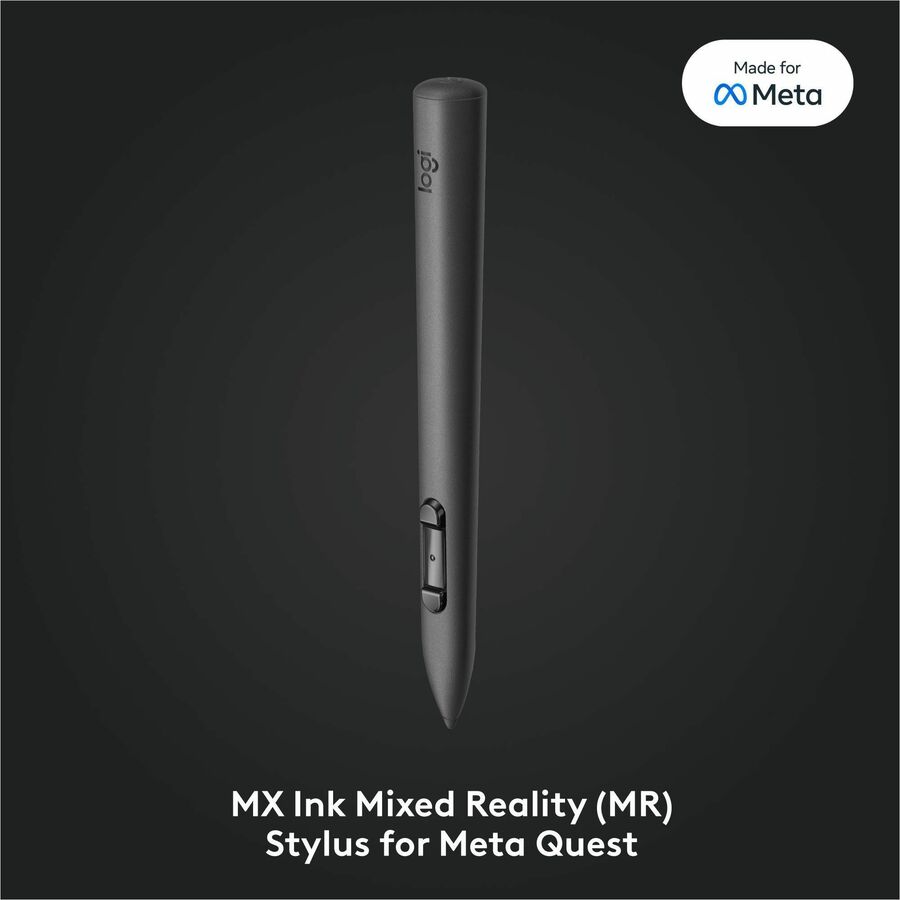 Logitech MX Ink Mixed-Reality (MR) Stylus, wireless pen controller, high precision and pressure sensitive, for Meta Quest 2, Meta Quest 3, Meta Quest 3S